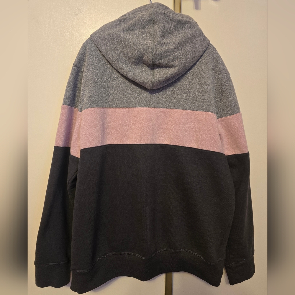 SONOMA Men's Hoodie. Gray/Pink. Size XL - Picture 2 of 5